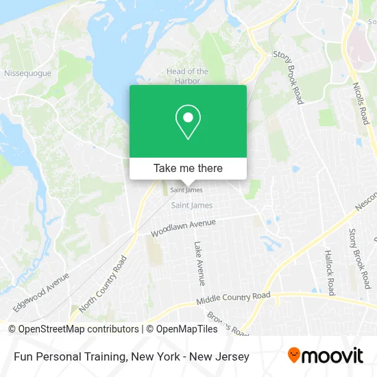 Fun Personal Training map