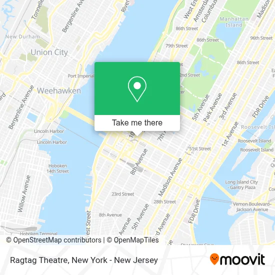 Ragtag Theatre map