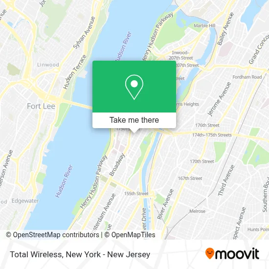 Total Wireless map