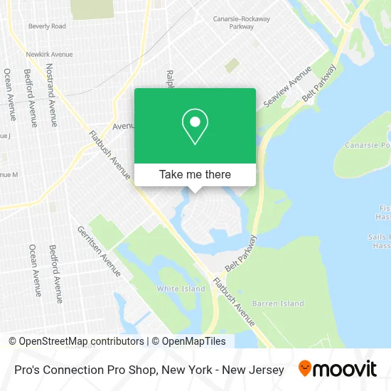 Pro's Connection Pro Shop map