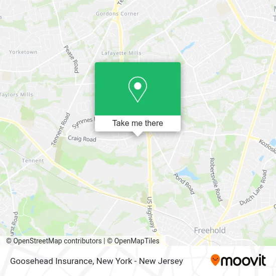 Goosehead Insurance map