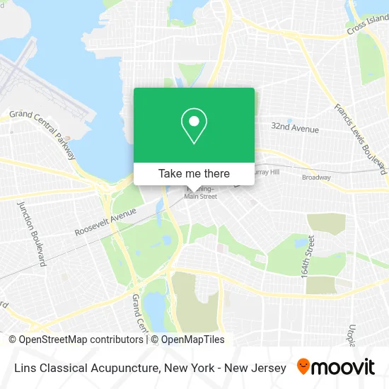 Lins Classical Acupuncture map