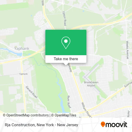 Rja Construction map