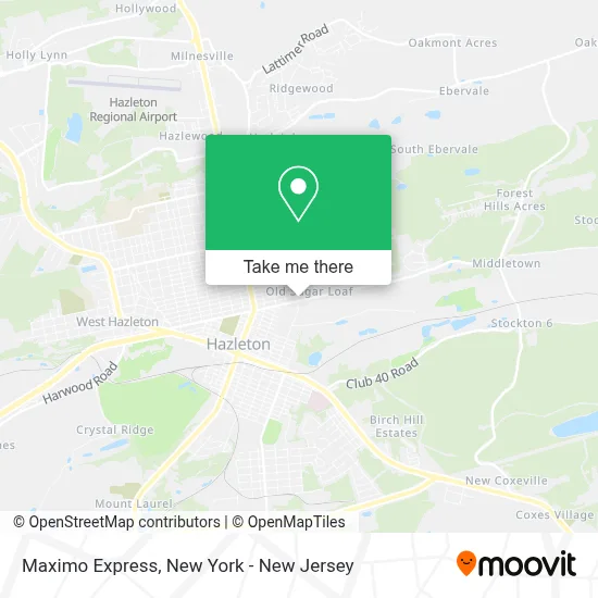 Maximo Express map