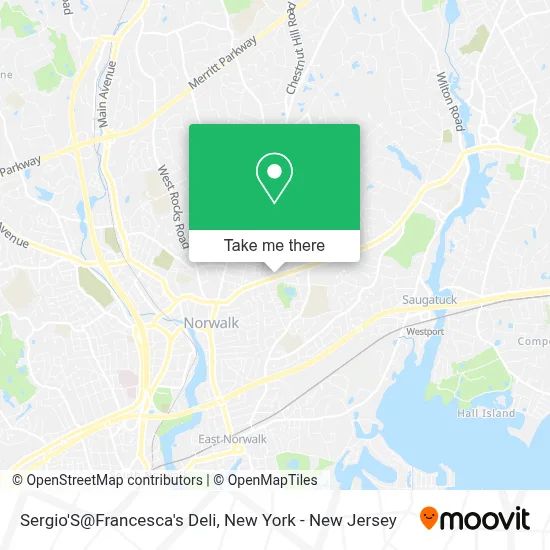 Sergio'S@Francesca's Deli map