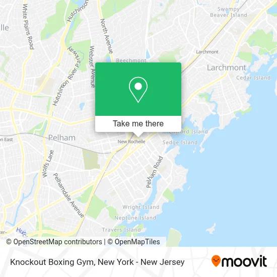 Knockout Boxing Gym map