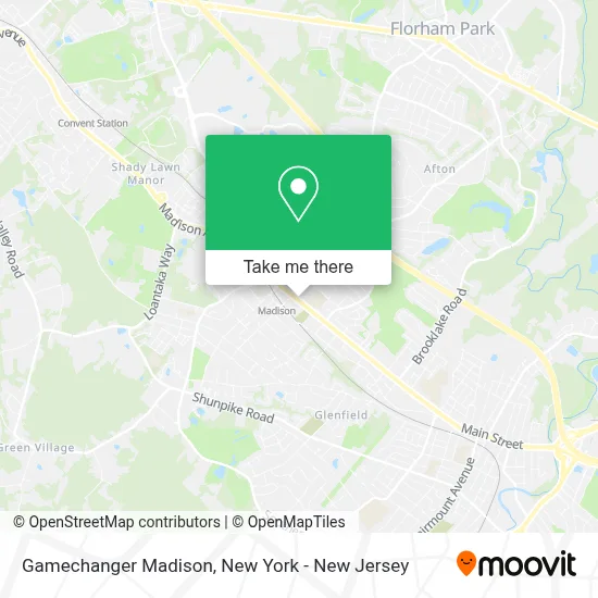 Gamechanger Madison map