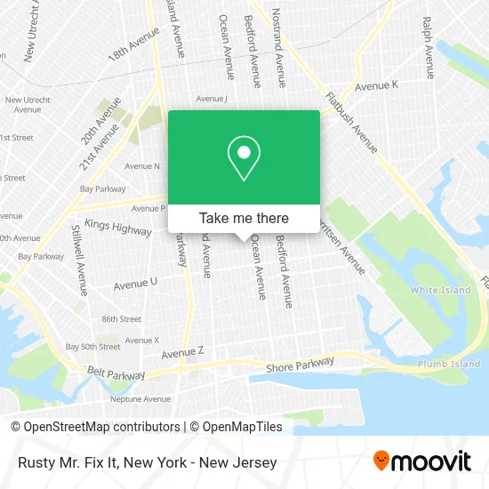 Rusty Mr. Fix It map