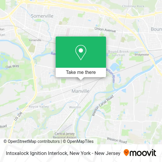 Intoxalock Ignition Interlock map
