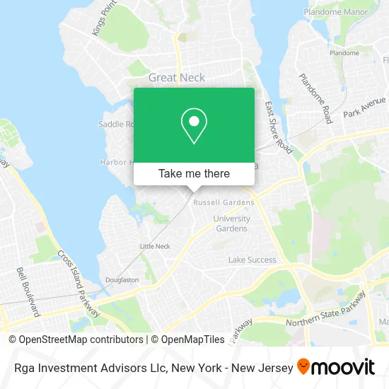 Rga Investment Advisors Llc map