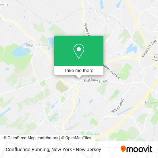 Confluence Running map