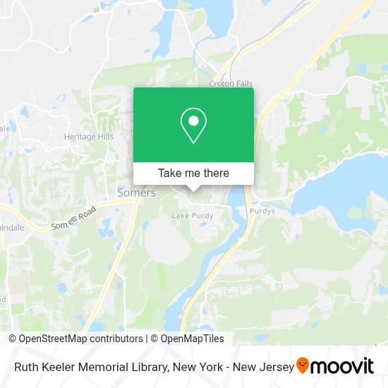 Ruth Keeler Memorial Library map
