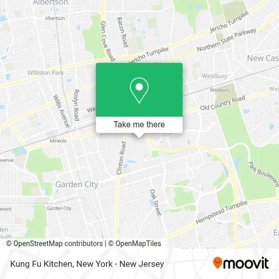 Kung Fu Kitchen map