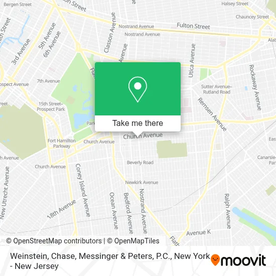 Weinstein, Chase, Messinger & Peters, P.C. map