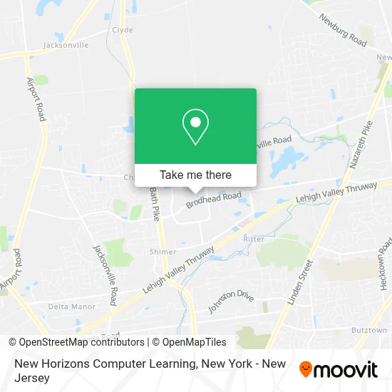 New Horizons Computer Learning map