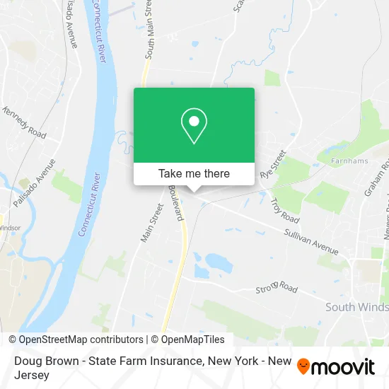 Doug Brown - State Farm Insurance map