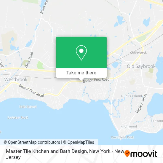 Master Tile Kitchen and Bath Design map