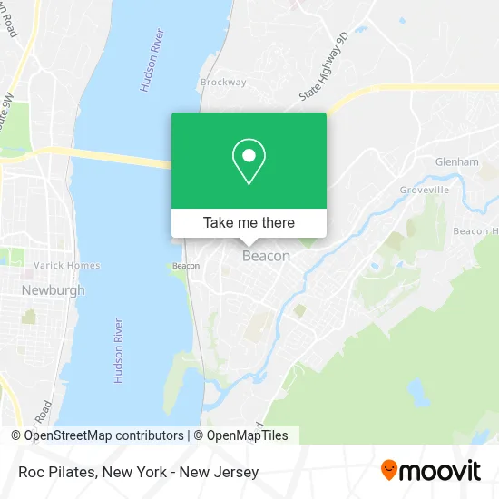 Roc Pilates map