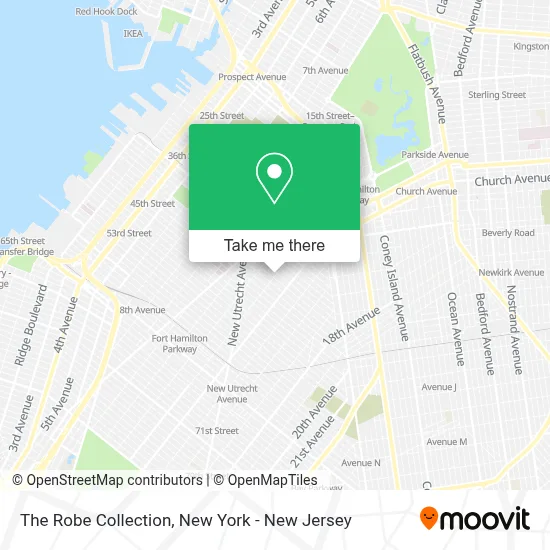 The Robe Collection map