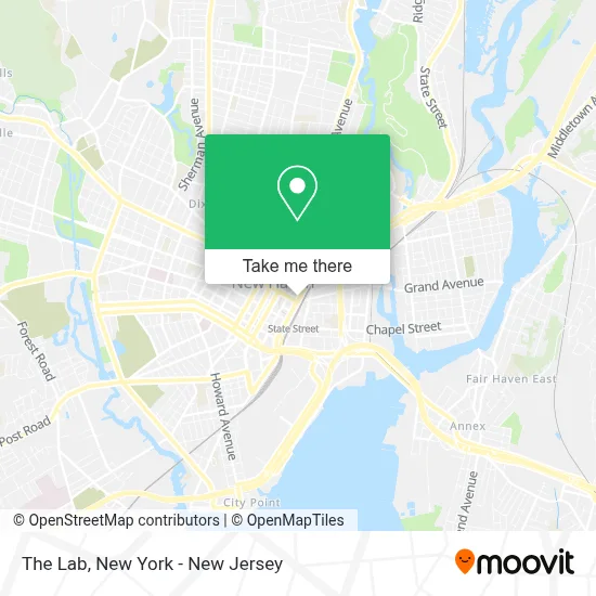 The Lab map