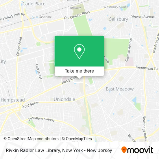 Rivkin Radler Law Library map