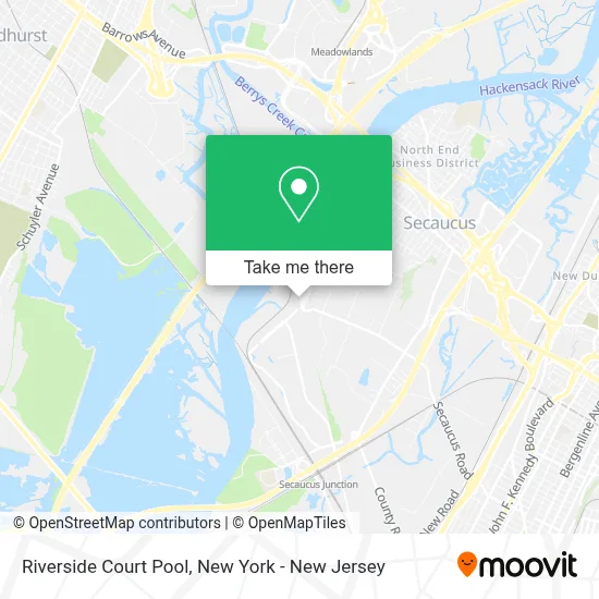 Riverside Court Pool map