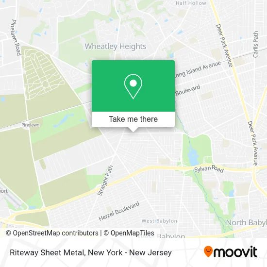 Riteway Sheet Metal map