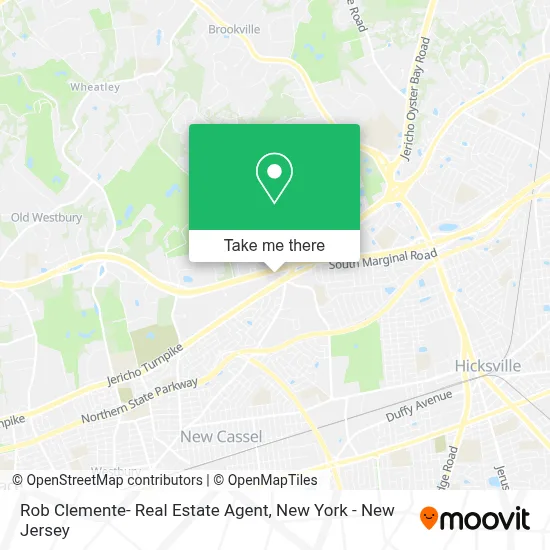 Rob Clemente- Real Estate Agent map
