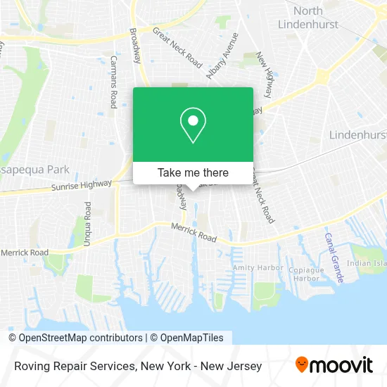 Roving Repair Services map
