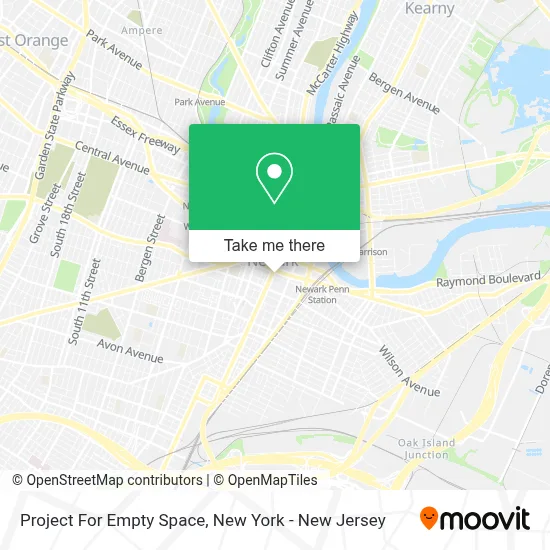Project For Empty Space map