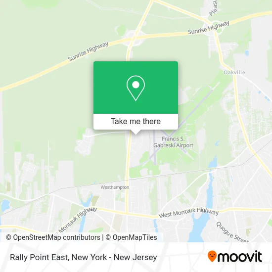 Rally Point East map