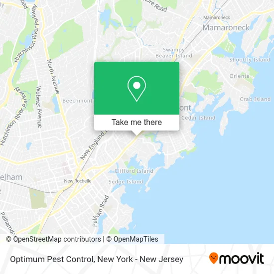 Optimum Pest Control map