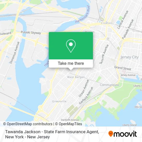 Tawanda Jackson - State Farm Insurance Agent map