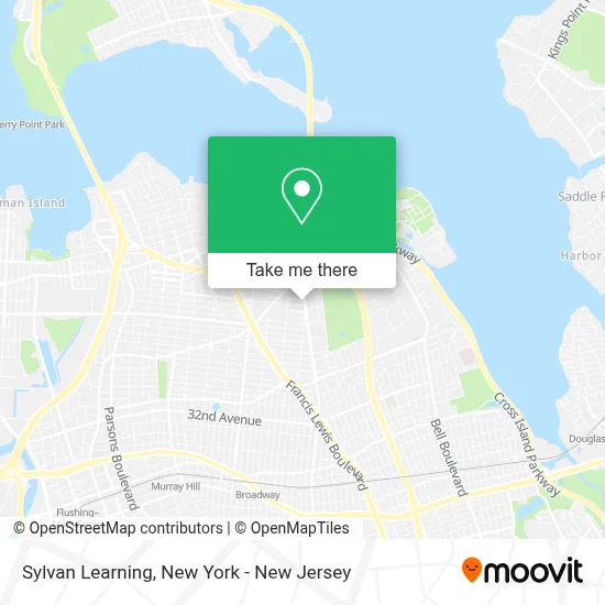 Sylvan Learning map