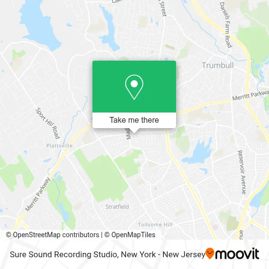 Sure Sound Recording Studio map