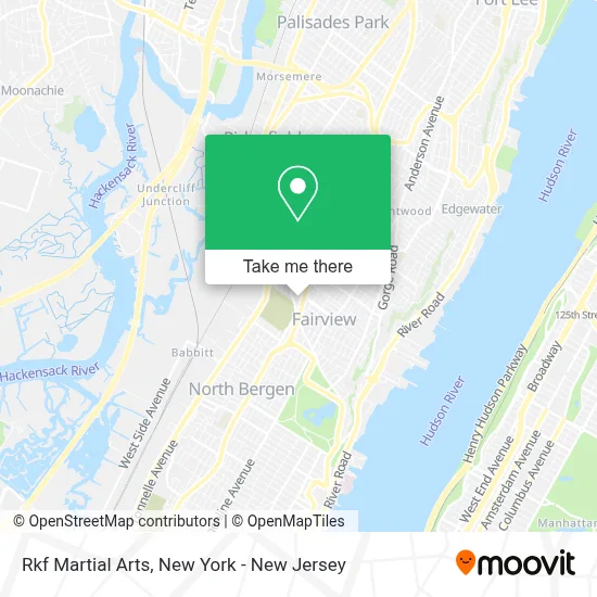 Rkf Martial Arts map