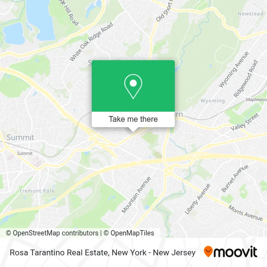Rosa Tarantino Real Estate map
