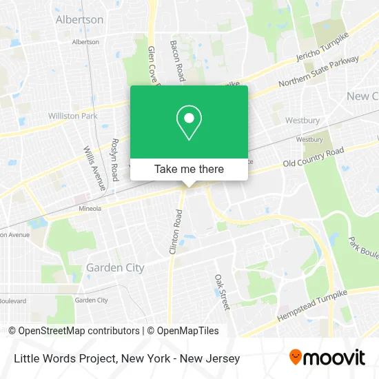Little Words Project map