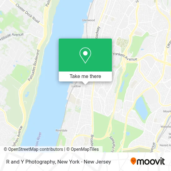 R and Y Photography map