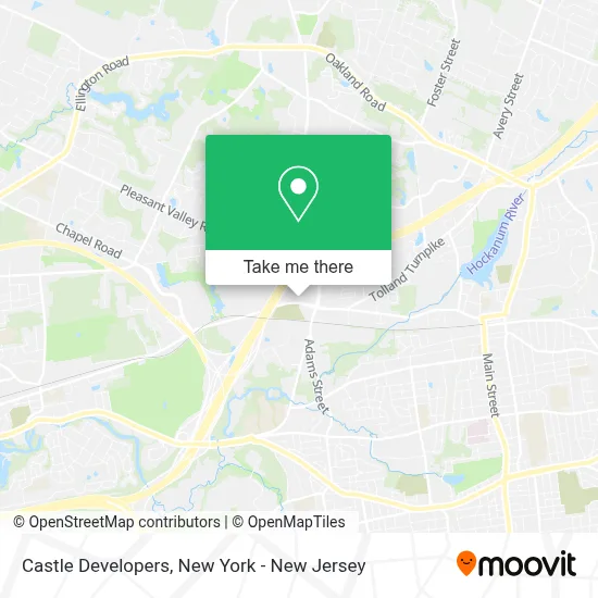Castle Developers map