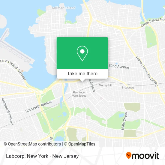 Labcorp map