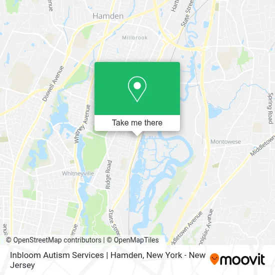 Inbloom Autism Services | Hamden map