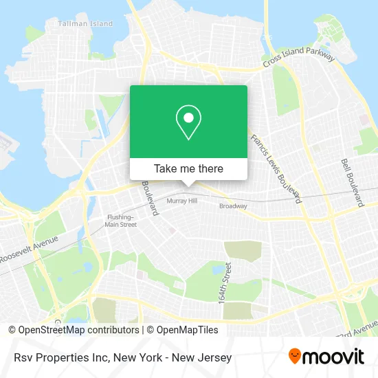 Rsv Properties Inc map