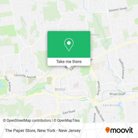 The Paper Store map