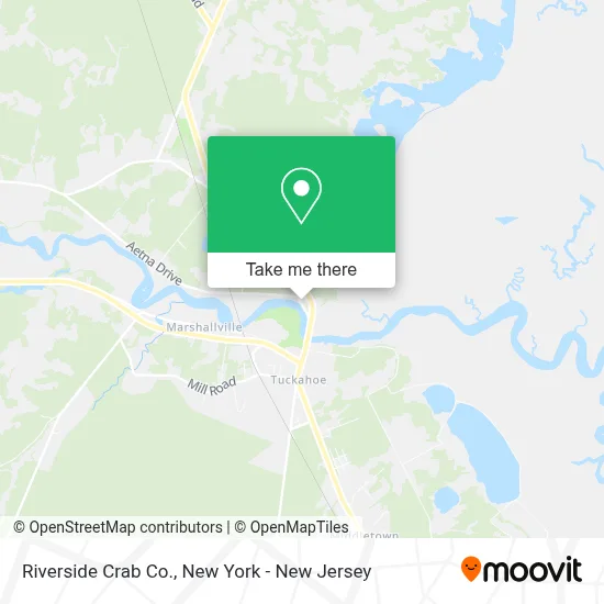 Riverside Crab Co. map