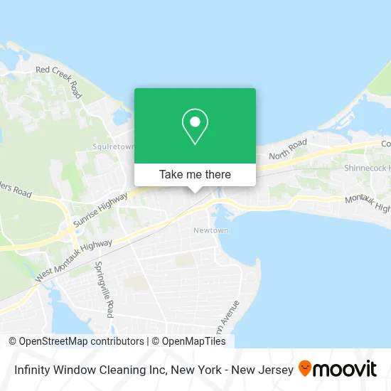 Infinity Window Cleaning Inc map
