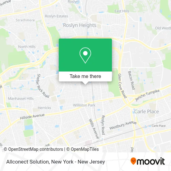 Allconect Solution map