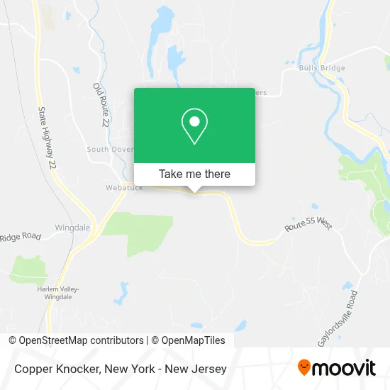 Copper Knocker map