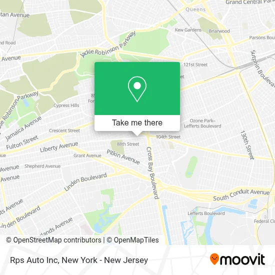Rps Auto Inc map