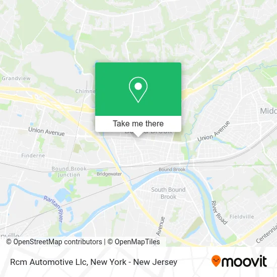 Rcm Automotive Llc map